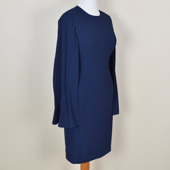 Trina Turk Monumental Dress Navy NEW - 10 - Picture 6 of 12